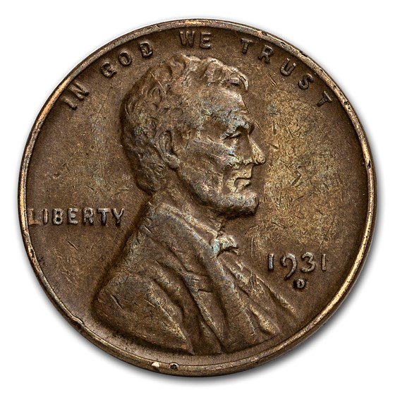 1931-D Lincoln Cent XF 1931-D Lincoln Cent XF
